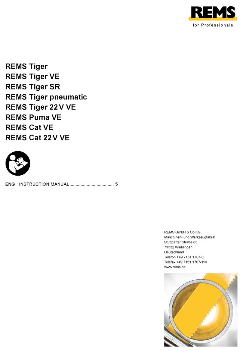 REMS Tiger instruction manual