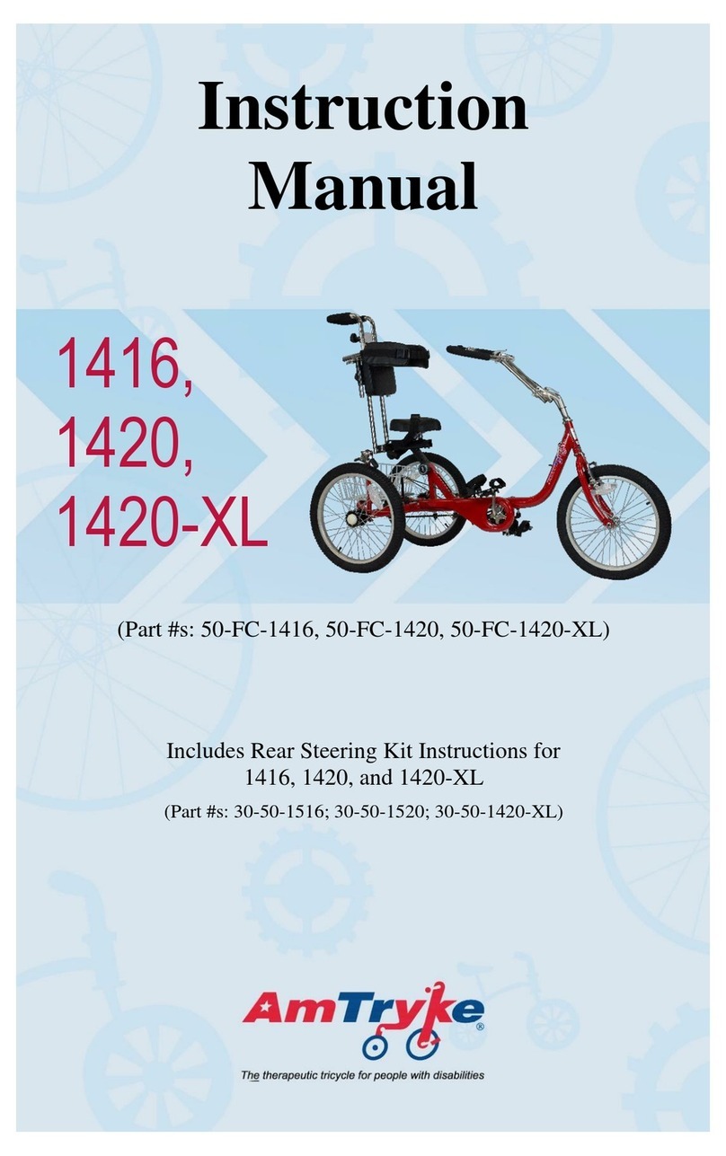 AmTryke 1416 instruction manual