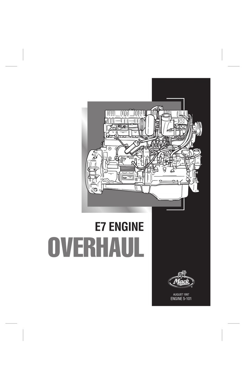 Mack E7 Service manual