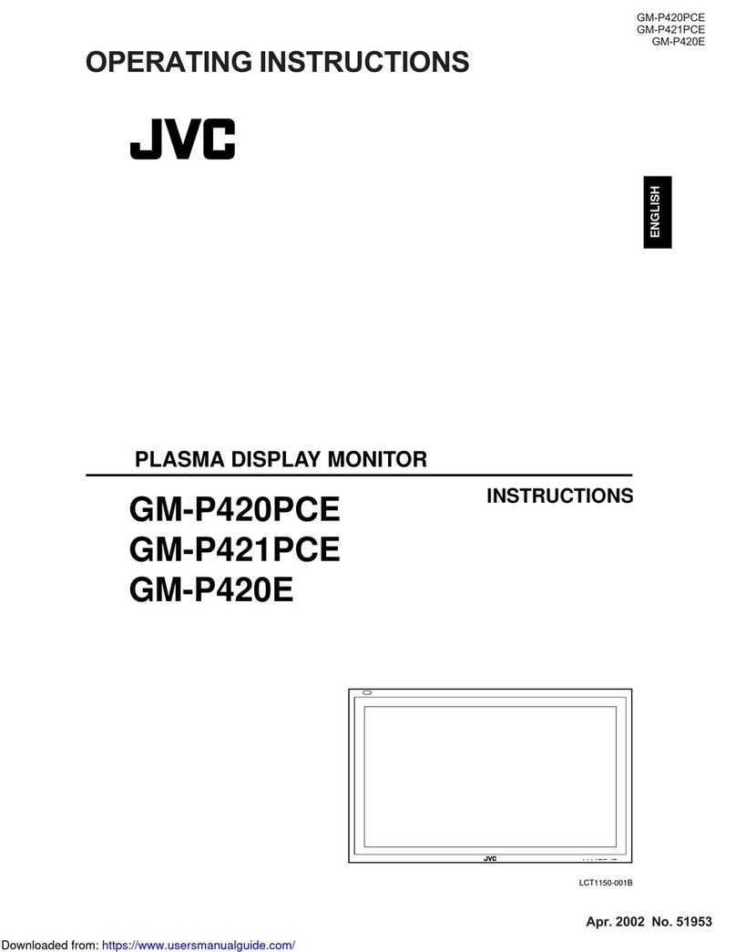 JVC GM-P420PCE User manual