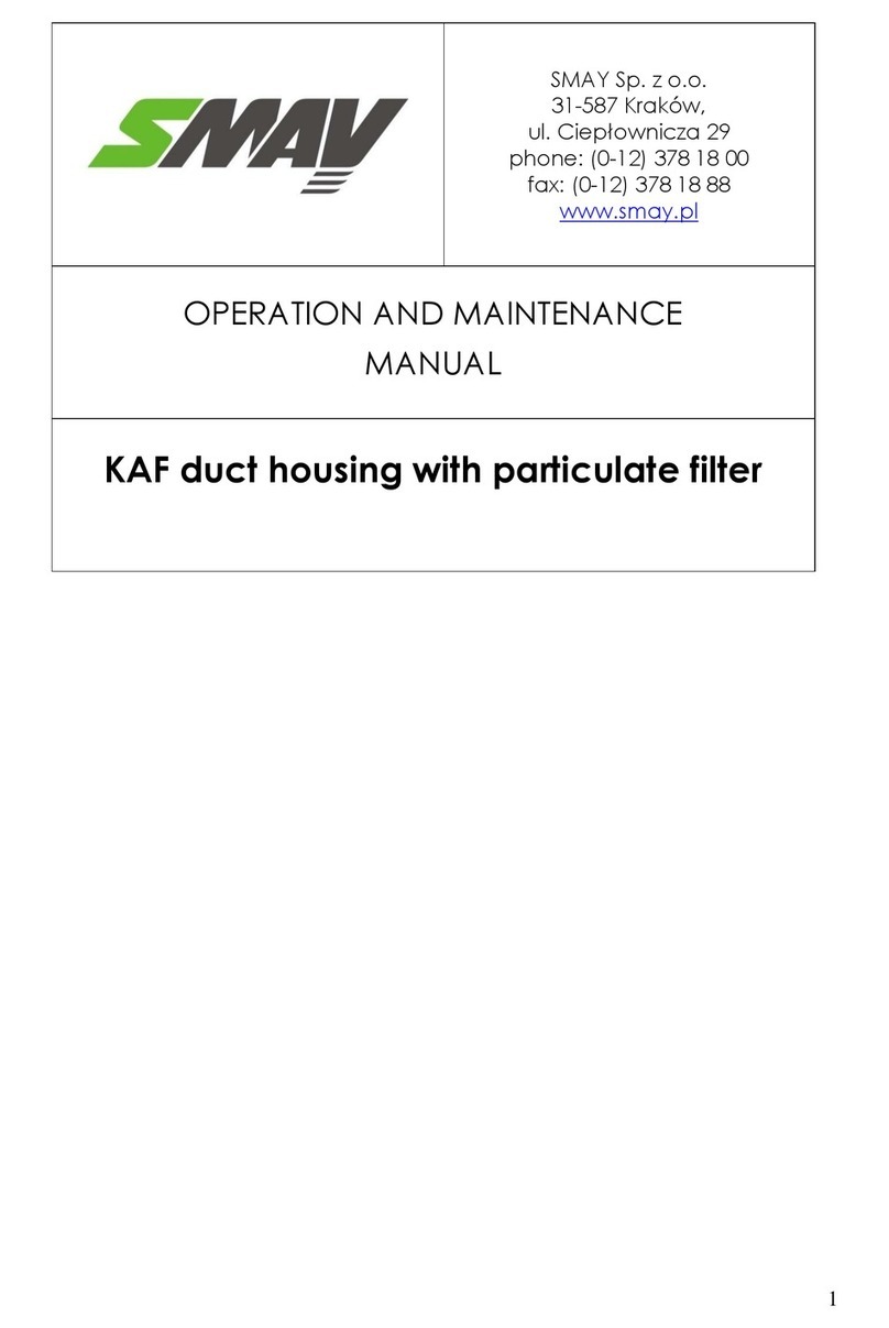 SMAY KAF Operation and maintenance manual