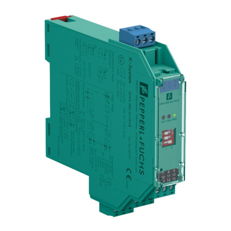 Pepperl+Fuchs KFA4-SR2-Ex1.W User manual