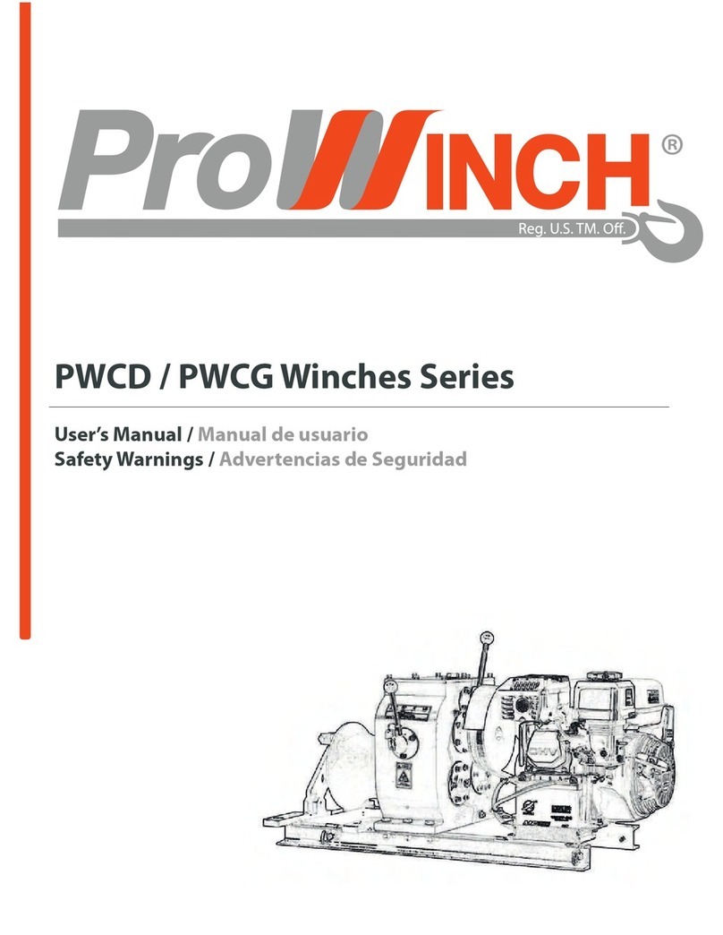Prowinch PWCD Series user manual