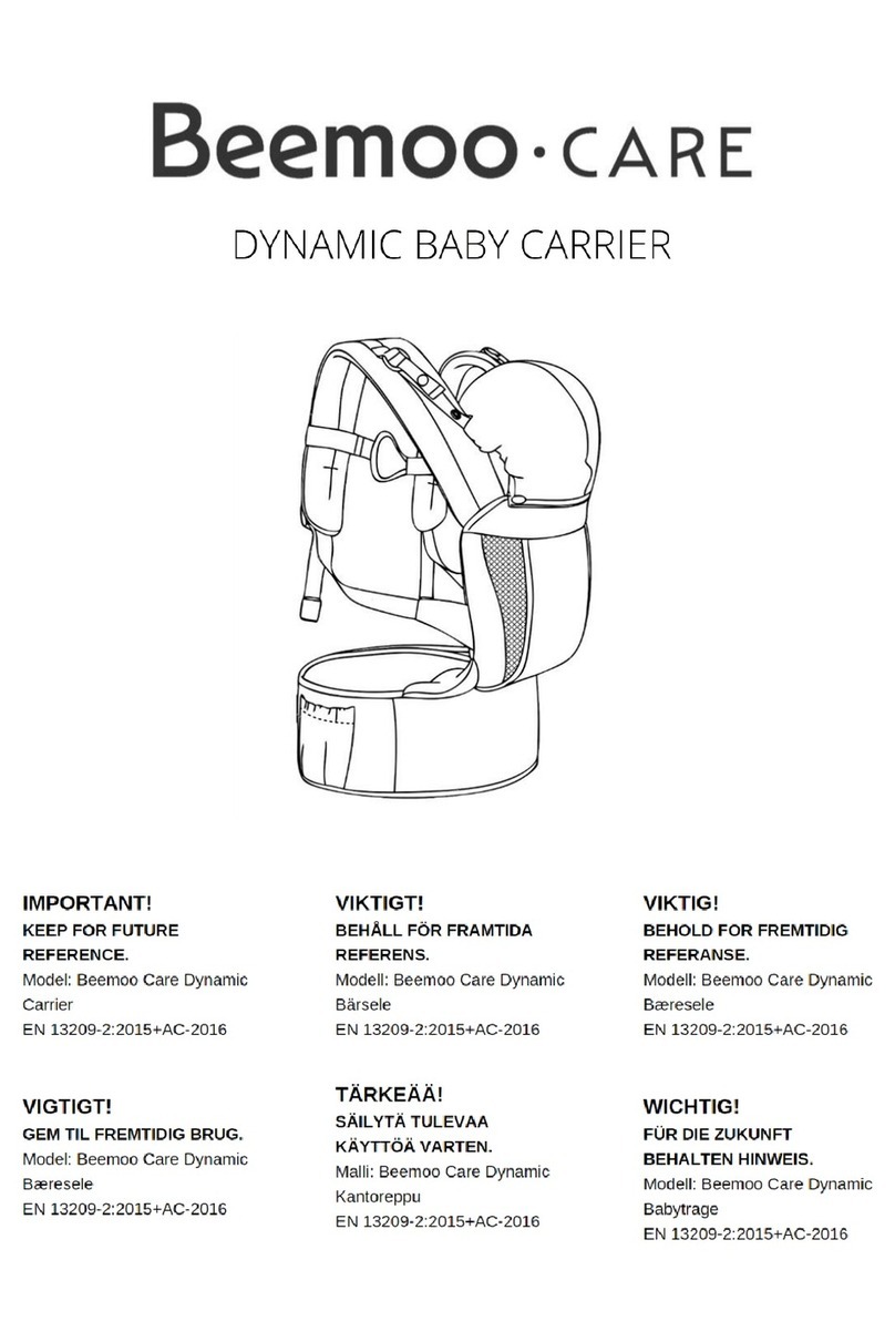 Beemoo DYNAMIC BABY CARRIER manual