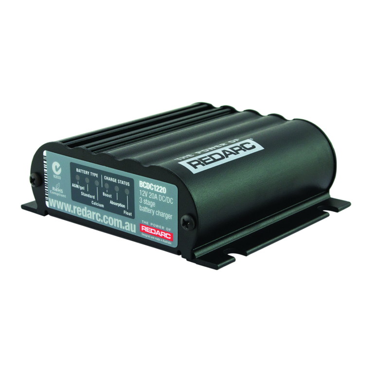 Redarc BCDC1220 User manual