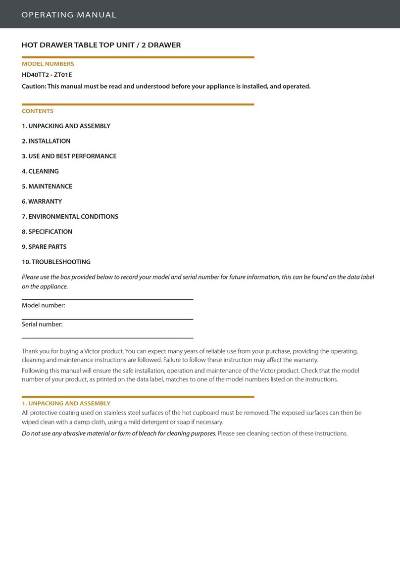 Victor HD40TT2 User manual