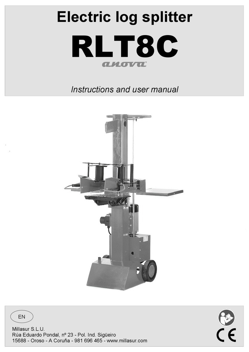 MILLASUR anova RLT8C Instruction and user's manual