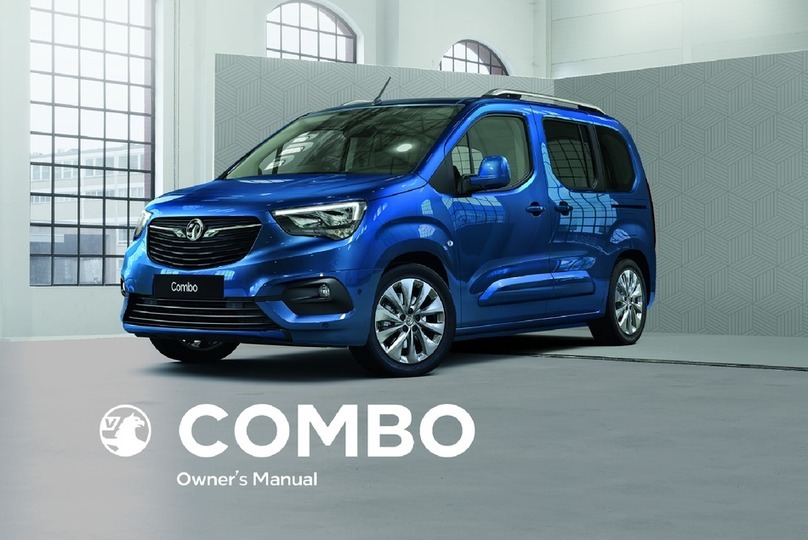 Vauxhall COMBO User manual