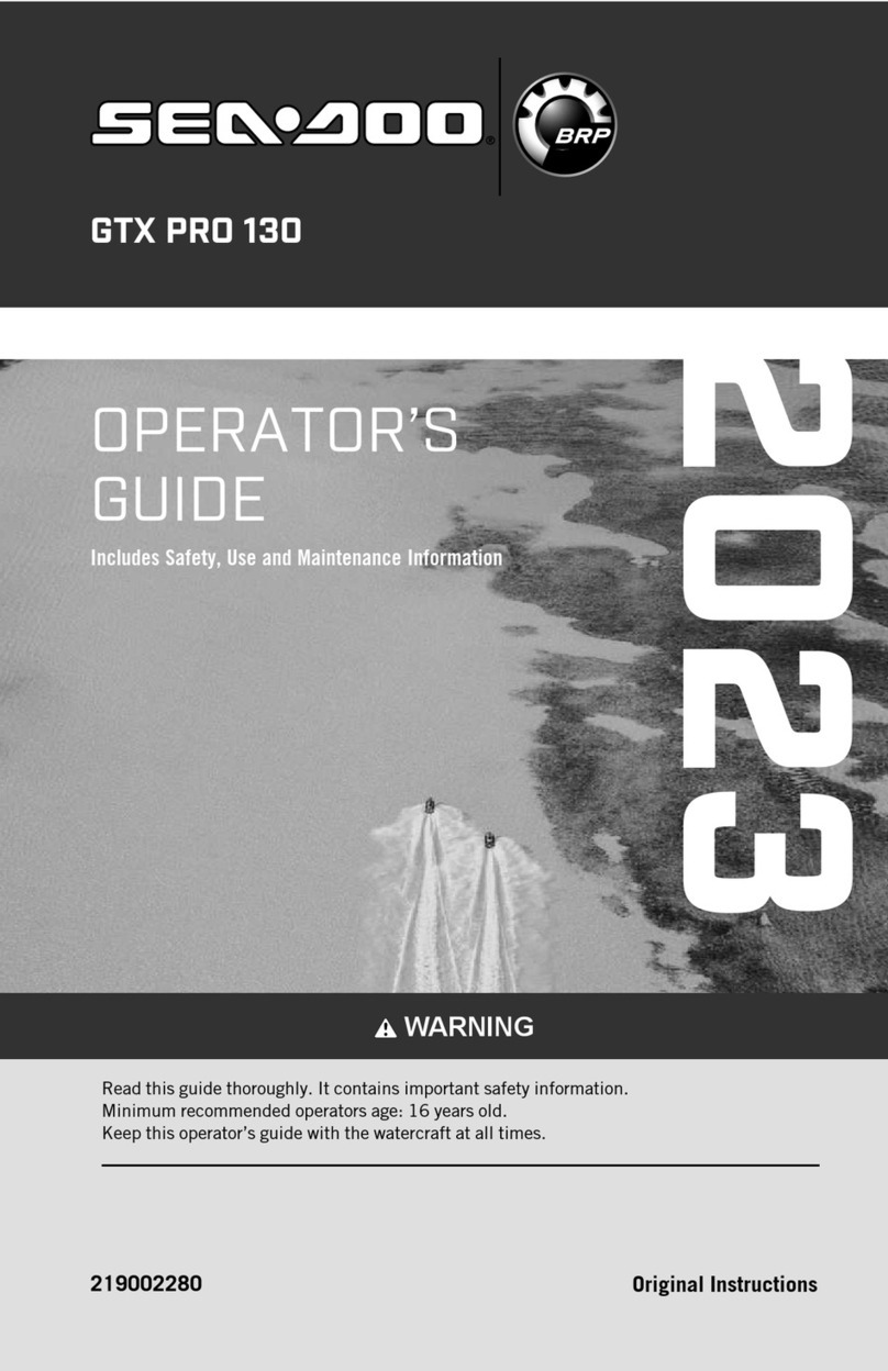 BRP Sea-Doo GTX PRO 130 Manual