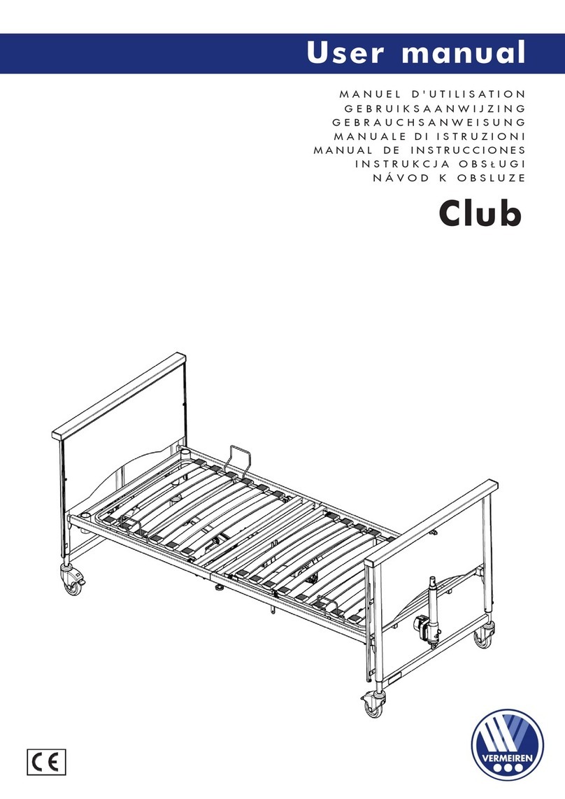 Vermeiren Club user manual