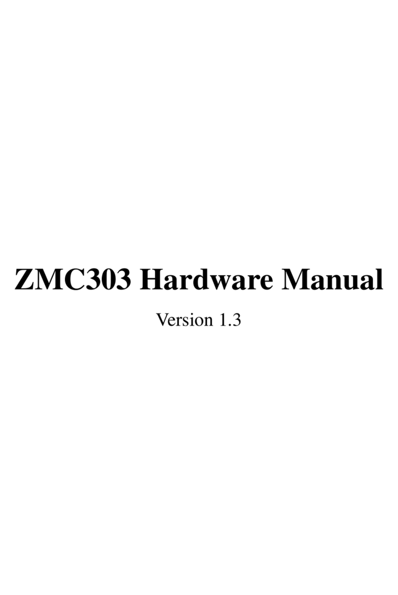 Zmotion ZMC303 User manual