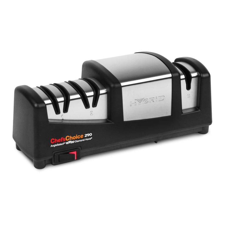 Chef's Choice Hybrid AngleSelect Diamond Hone 290 User manual