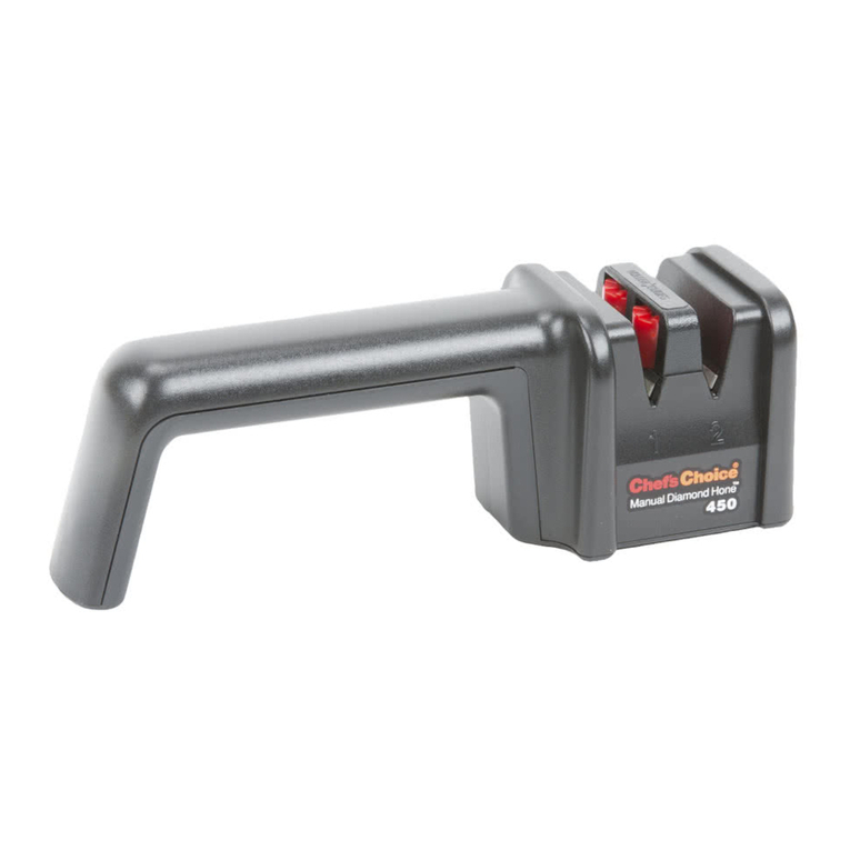 Chef's Choice Diamond Hone 450 user manual