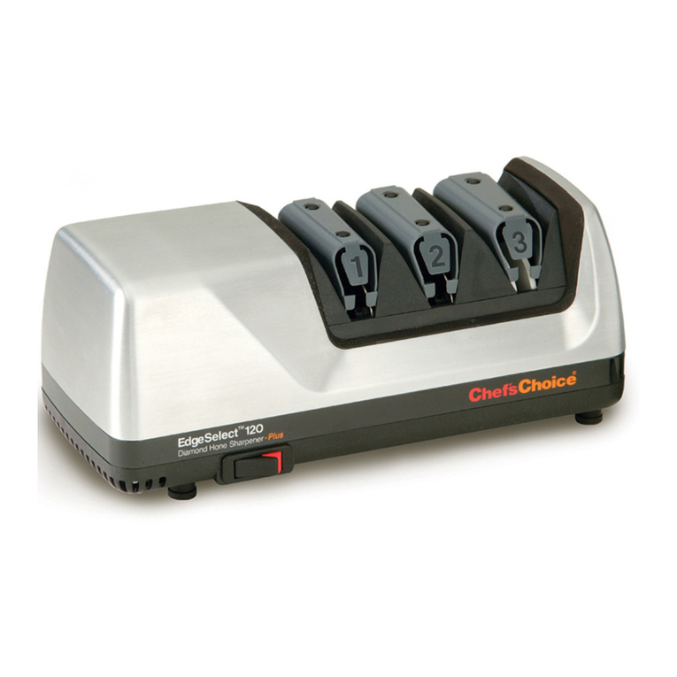 Chef's Choice EdgeSelect 120 User manual
