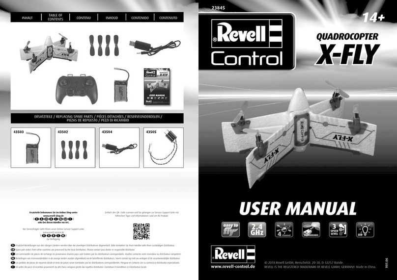Revell Control X-FLY 23845 user manual