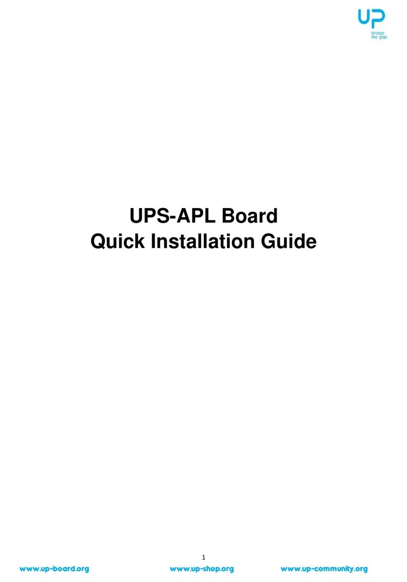 UP UPS-APL Quick installation guide