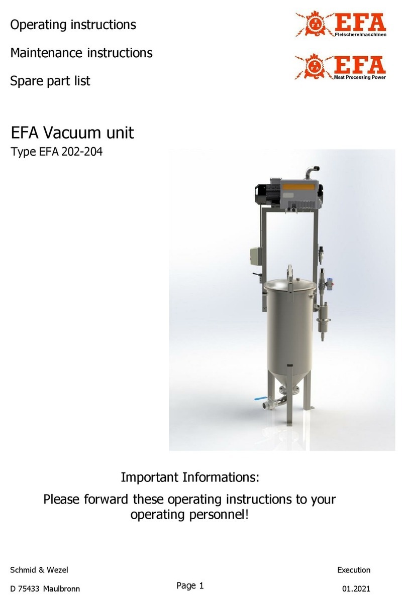 EFA 202-204 operating instructions