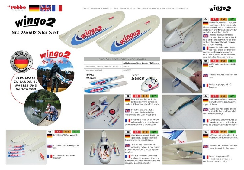 ROBBE Wingo 2 Instruction Manual