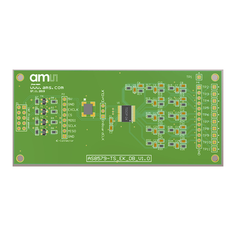 AMS AS8579-TS EK DB User manual
