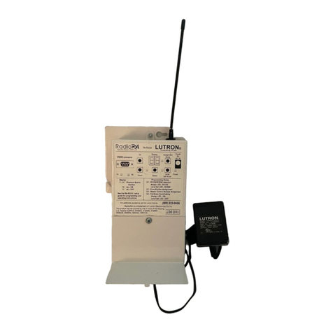 Lutron Electronics RadioRA RA-RS232 Operating and safety instructions