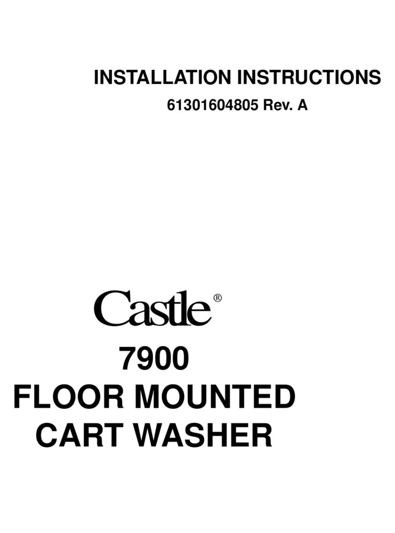 Getinge Castle 7900 User manual