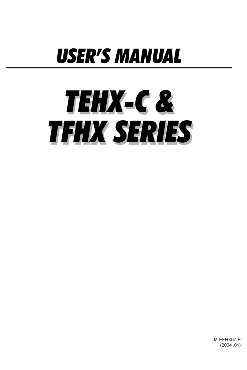 TAJIMA TFHX Series user manual