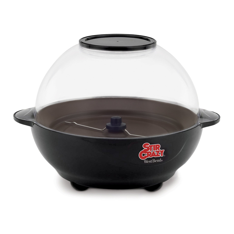 West Bend STIR CRAZY User manual