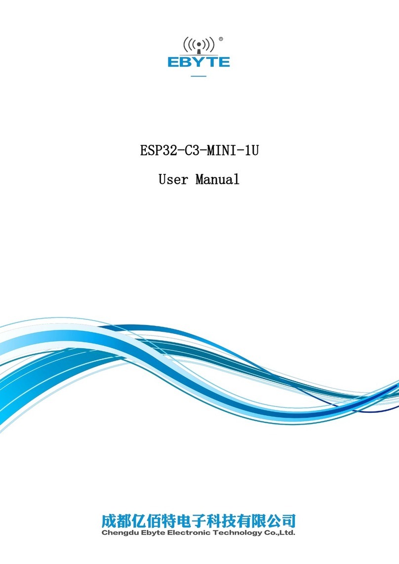 Ebyte ESP32-C3-MINI-1U User manual Ebyte ESP32-C3-MINI-1U User manual
