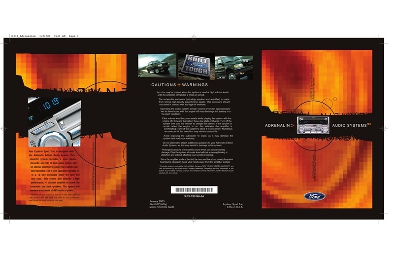 Pioneer ADRENALIN operating instructions