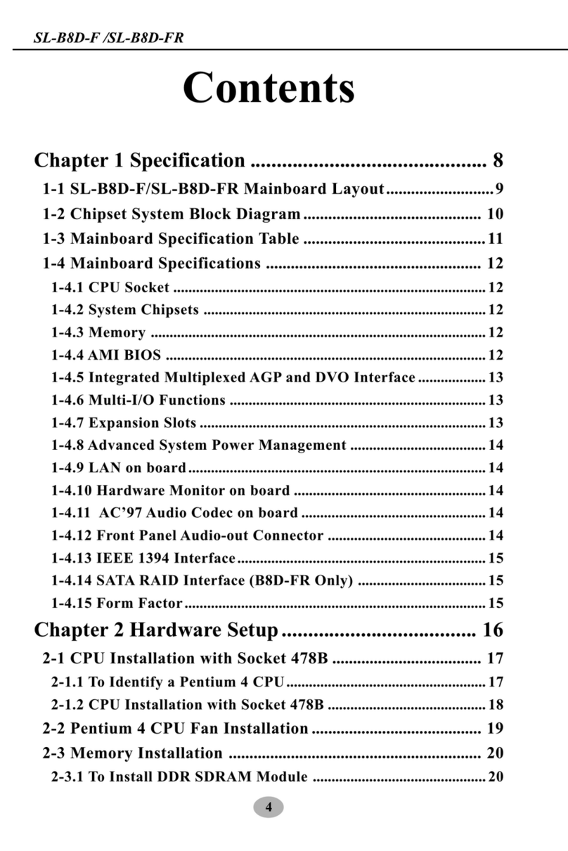 SOLTEK SL-B8D-F User manual