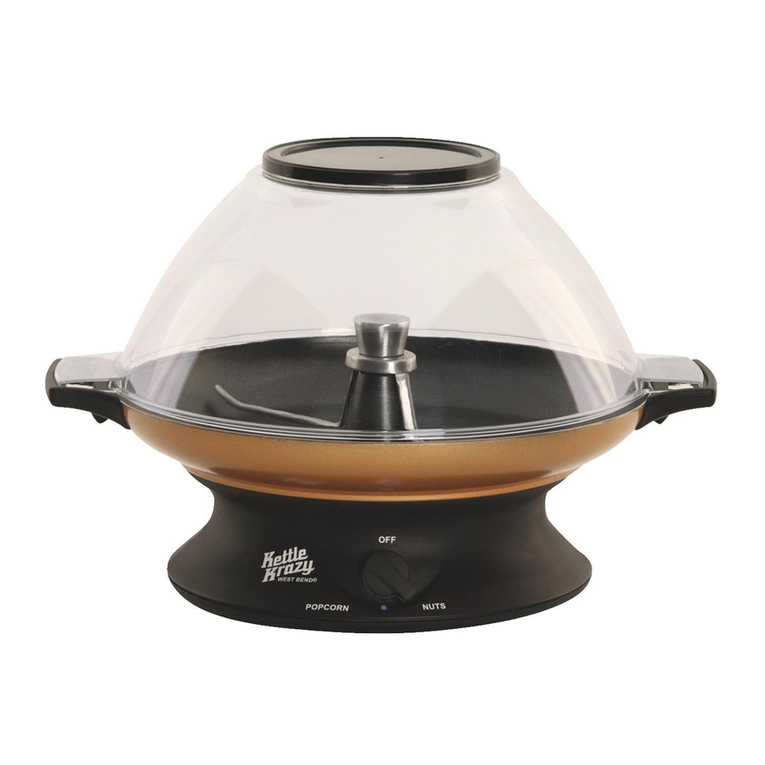 West Bend KETTLE KRAZY user manual