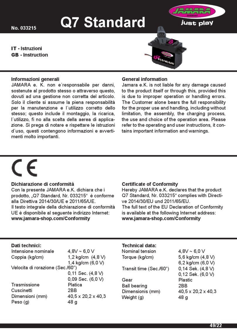 Jamara Q7 Standard instruction manual
