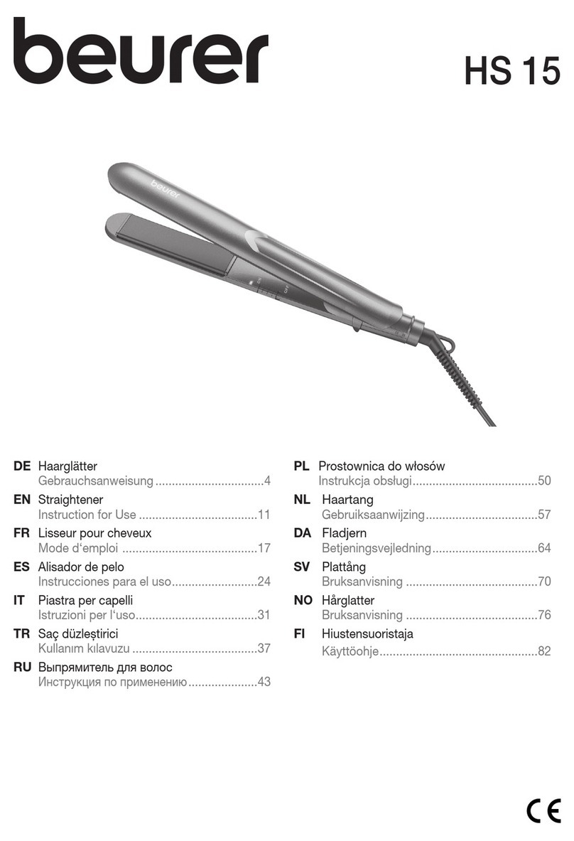 Beurer HS 15 Instructions for use