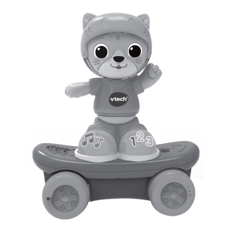 V-tech Pull Back Skater Cat User manual V-tech Pull Back Skater Cat User manual