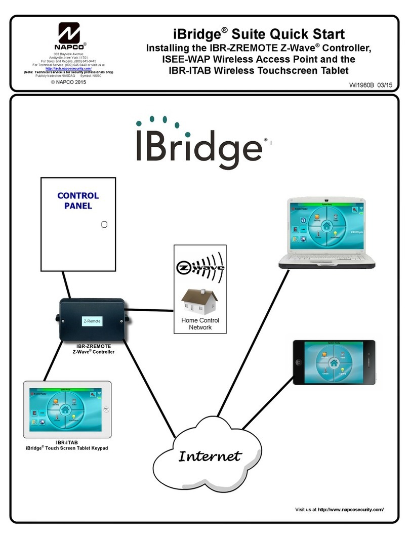 NAPCO iBridge Suite quick start