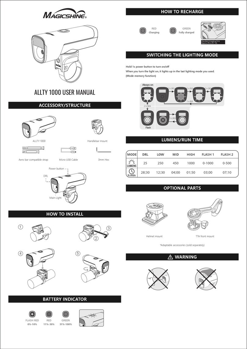 Magicshine ALLTY 1000 user manual