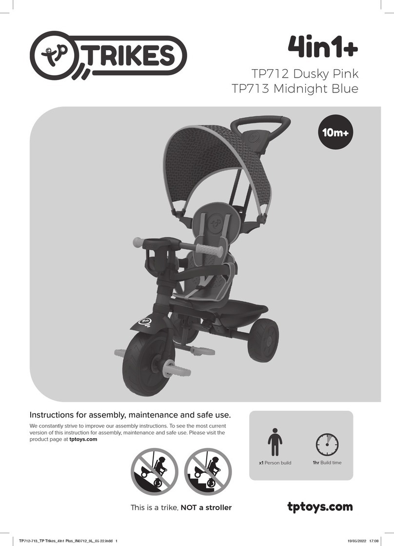 TP Dusky Pink 4in1+ TP712 Instructions for assembly, maintenance and safe use