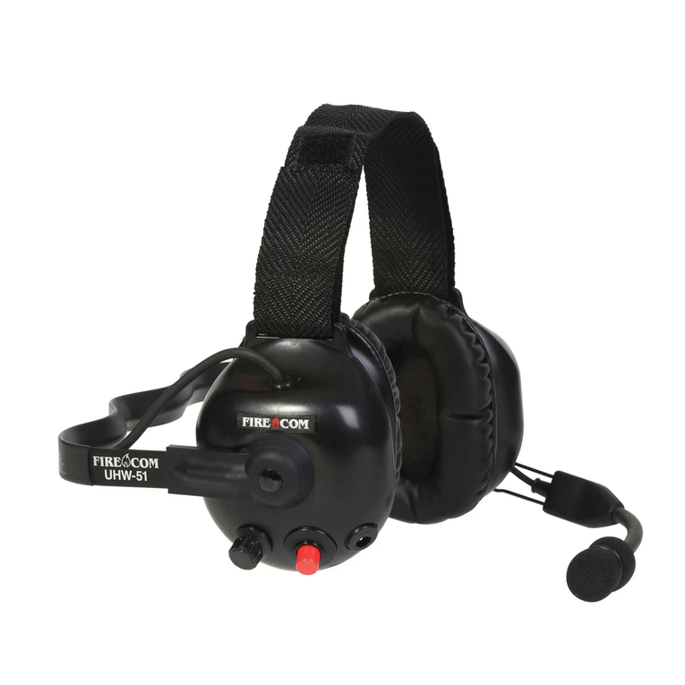 Firecom UHW Series User manual Firecom UHW Series User manual