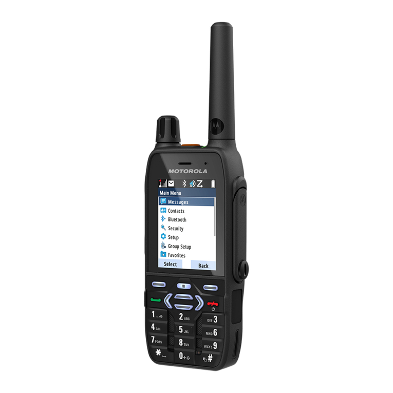 Motorola MXP600 User manual