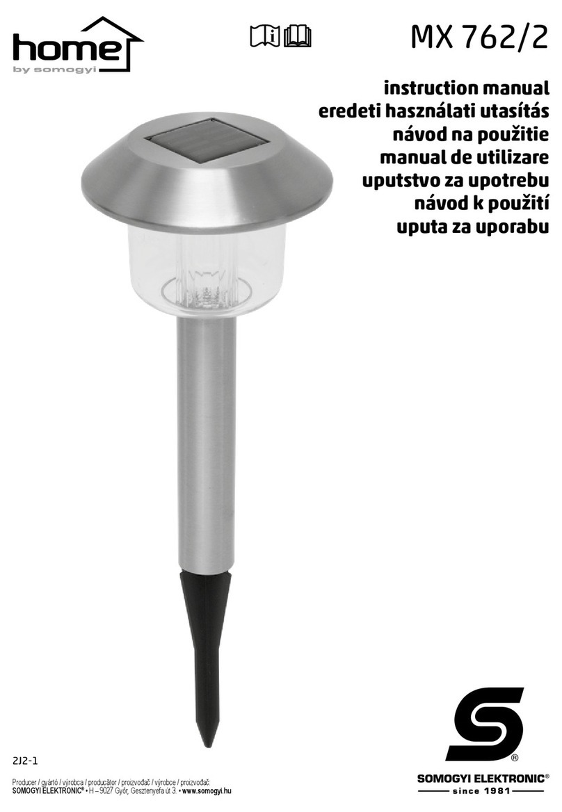 Somogyi home MX 762/2 instruction manual