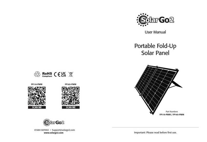 SolarGo2 FP110-PWM User manual