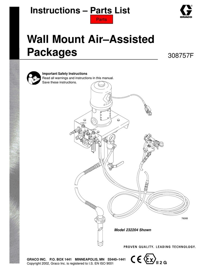 Graco President 232204 Operation manual