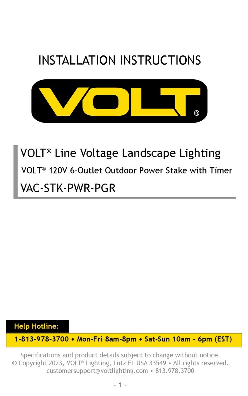 Volt VAC-STK-PWR-PGR User manual