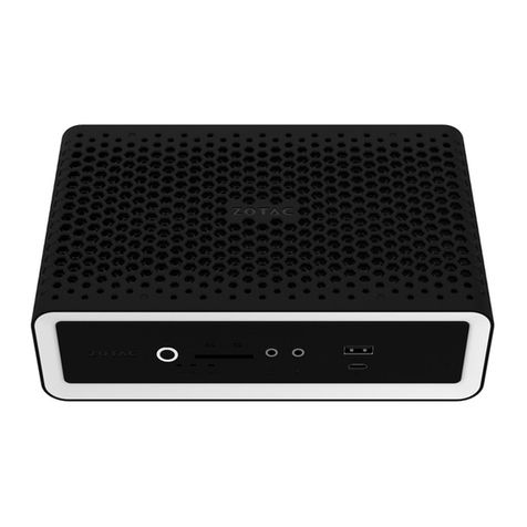 Zotac ZBOX C NANO Series User manual Zotac ZBOX C NANO Series User manual