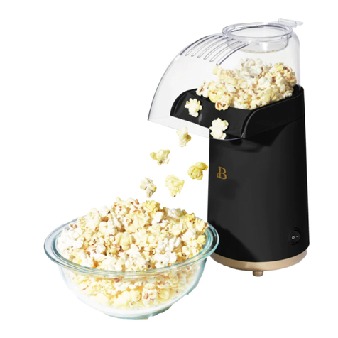 Beautiful Hot Air Popcorn Maker instruction manual Beautiful Hot Air Popcorn Maker instruction manual