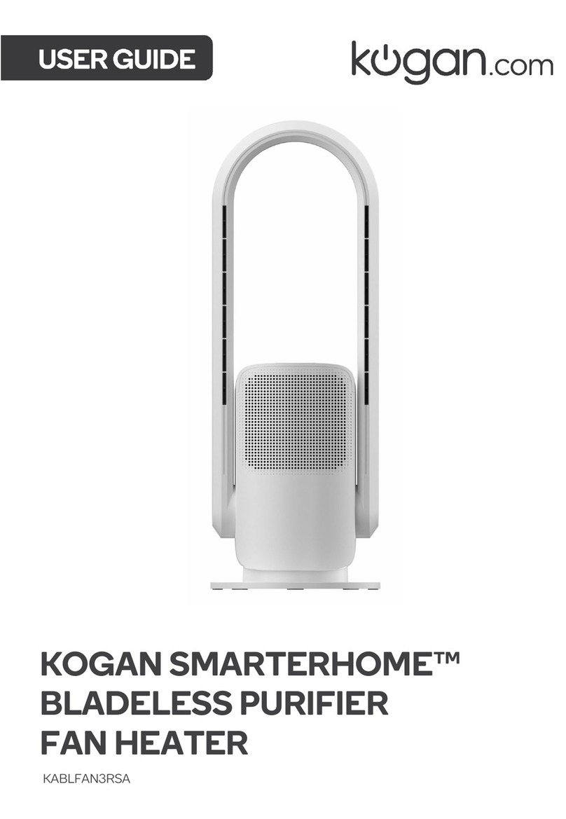 Kogan SMARTERHOME KABLFAN3RSA user guide