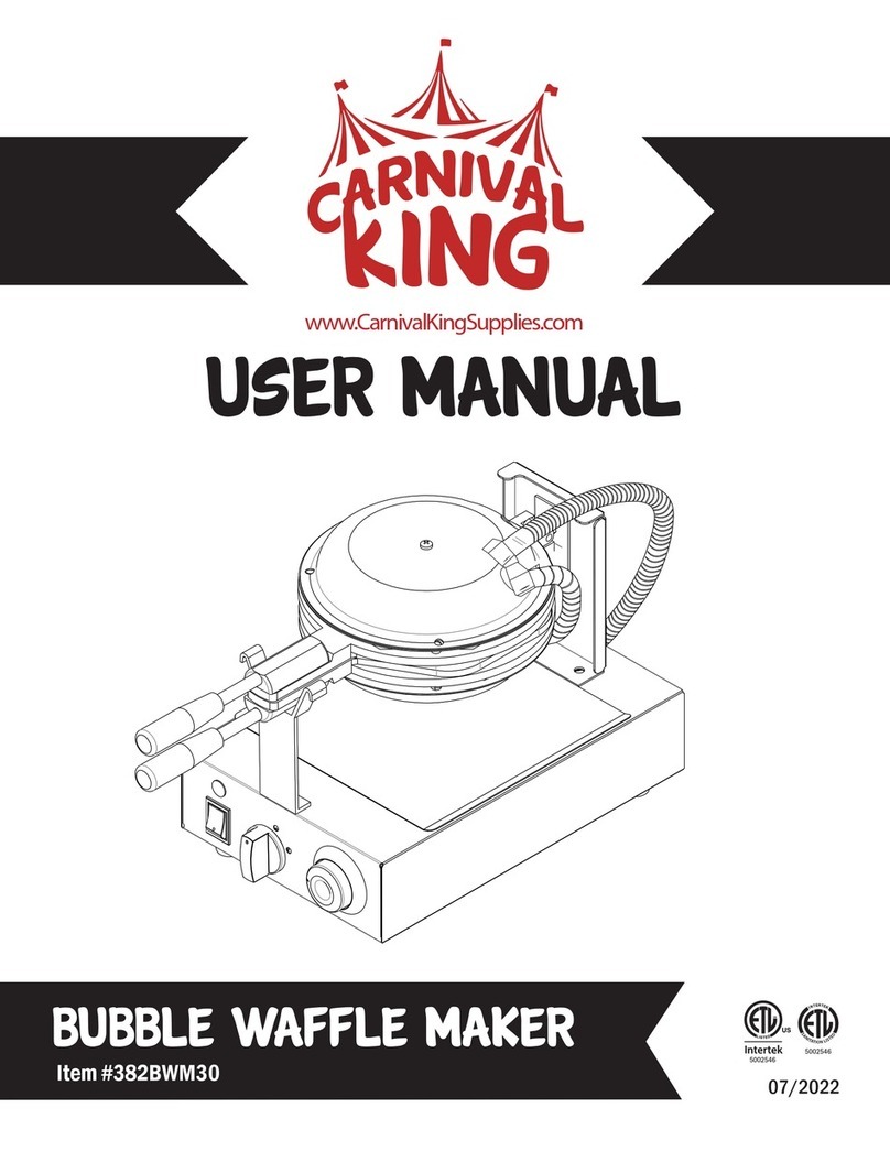 Carnival King 382BWM30 user manual