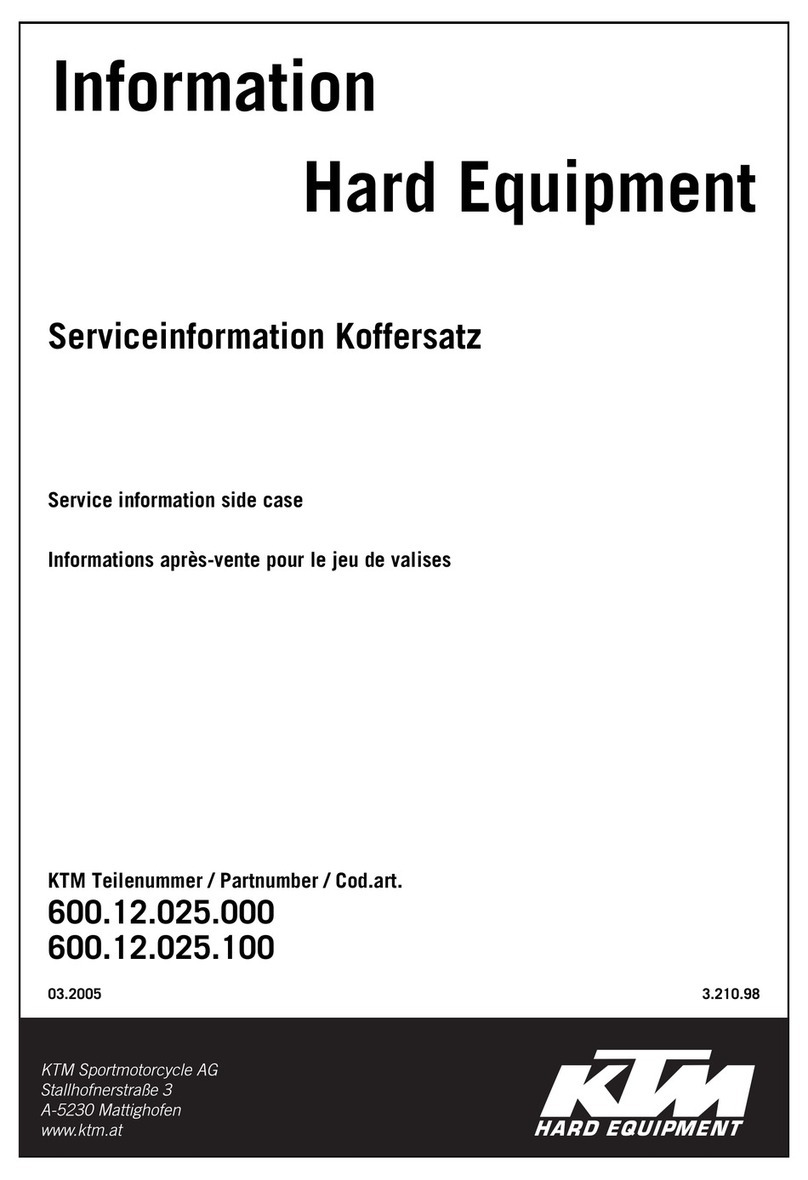 KTM 600.12.025.000 Operating and installation instructions