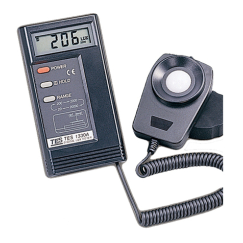 Intech Instruments Ltd TES-1330A quick start guide