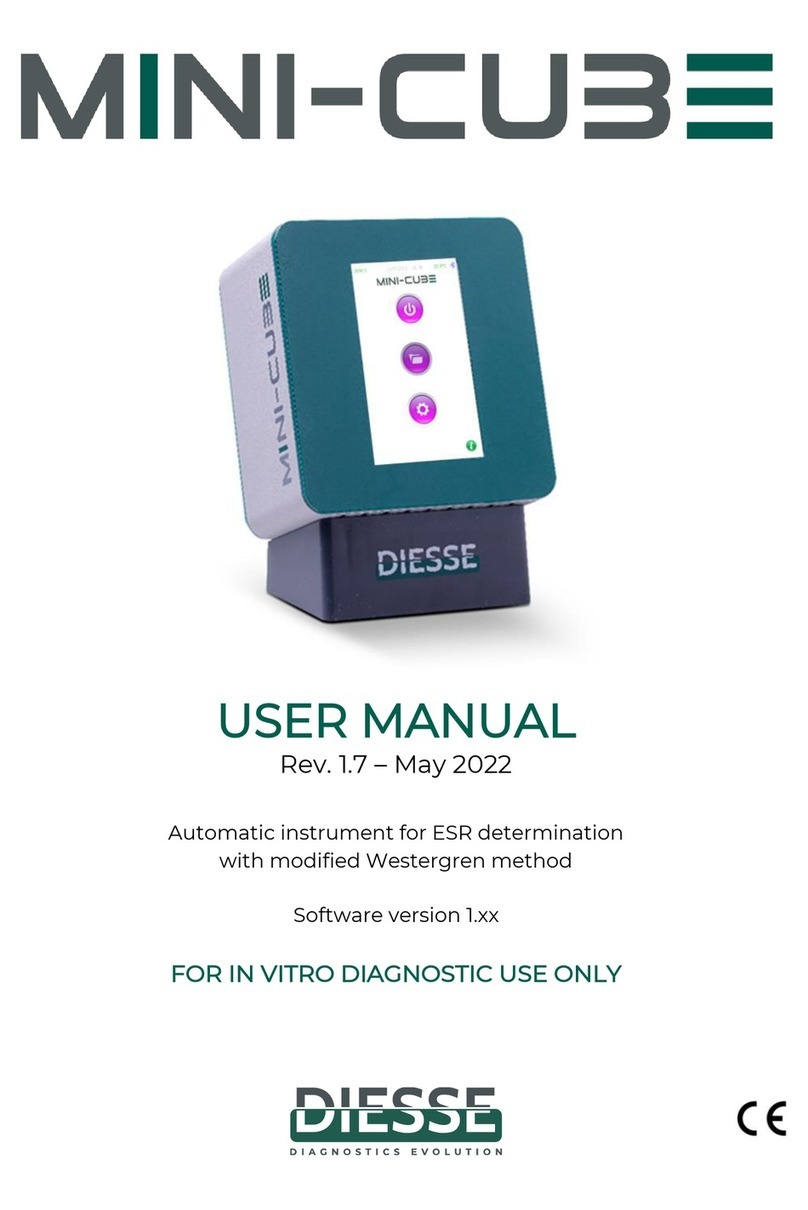 Diesse MINI-CUBE user manual